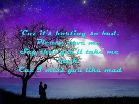 i miss you like mad by tyrese with lyrics