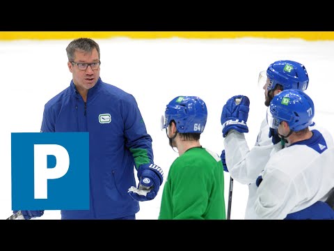 Canucks coach Scott Walker back on ice The Province
