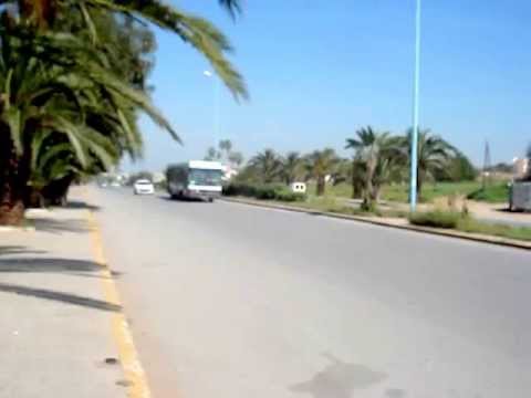 Renault R312 (bus 5298) en plain vitesse à Mohammedia