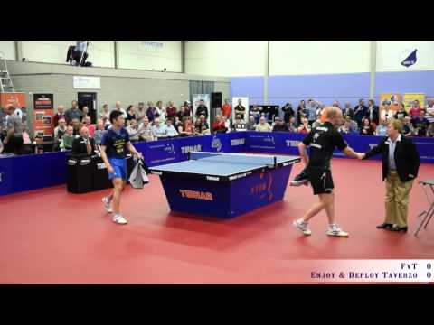 Tafeltennis finale eredivisie Enjoy & Deploy Taverzo - FvT