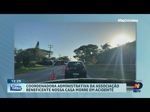 Mulher morre em acidente de caminhão na SC-443 em Morro da Fumaça