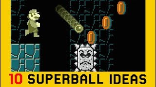 10 Ideas for the Superball Flower Power-Up - Super Mario Maker 2