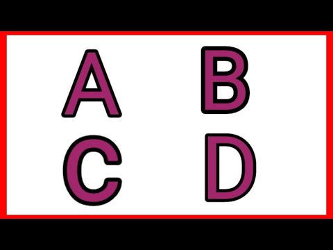 A to Z abcd song in English |how to learn ABCD ||