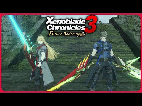 Rex and Shulk vs Glimmer and Nikol Fight - Xenoblade Chronicles 3: Future Redeemed