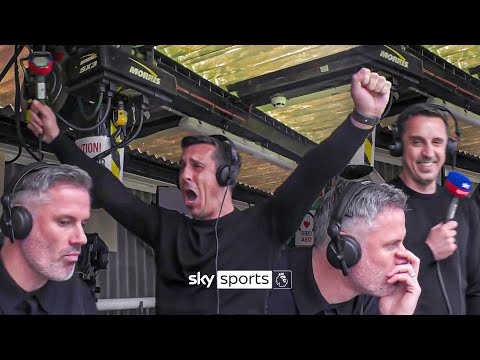 EXTENDED Carra and Neville Comms Cam during Manchester United 2-2 Liverpool! ????