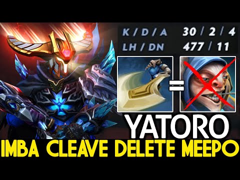 YATORO [Sven] Insane Cleave Damage Delete Meepo Pick No Mercy Dota 2