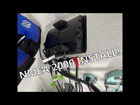 Installing NMEA 2000 on my Simrad GO12!