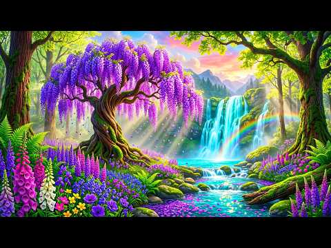 (NO ADS) Morning Relaxing Music 🎹🌸 • Euphoric Positive Energy & Stress Relief 🌿