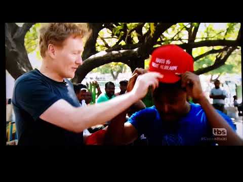 Conan Without Borders: Haiti (a message for Trump)