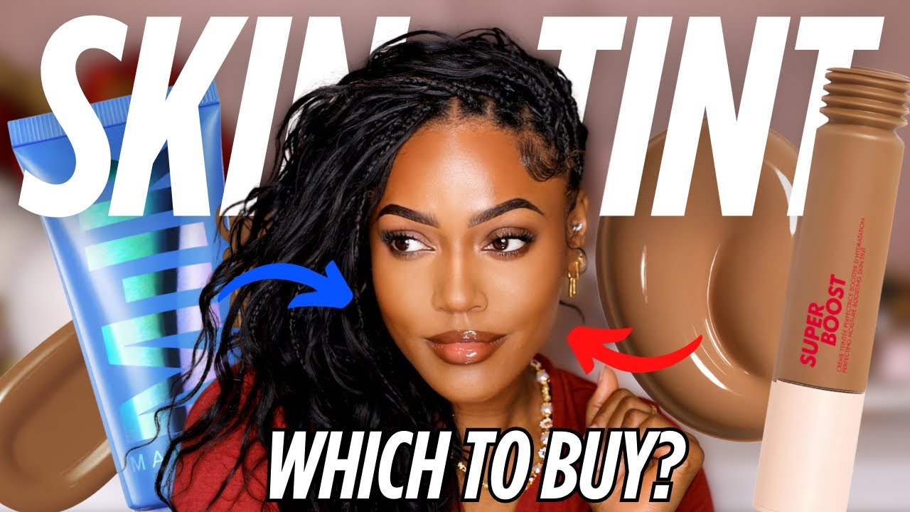BEST SKIN TINT for SUMMER? MILK MAKEUP Hydro Grip VS. MAKE UP FOR EVER Super Boost