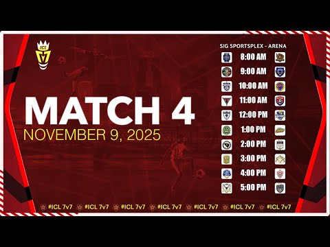 🏆 ICL 7v7 S14 🏆 ROUND 4 ⚽