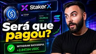 Recebi da StakerX? Testei o Saque na Prática