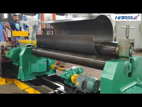 Working of sheet rolling machine