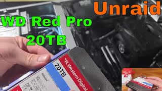Another 20TB hard drive for Unraid? The WD Red 20TB!