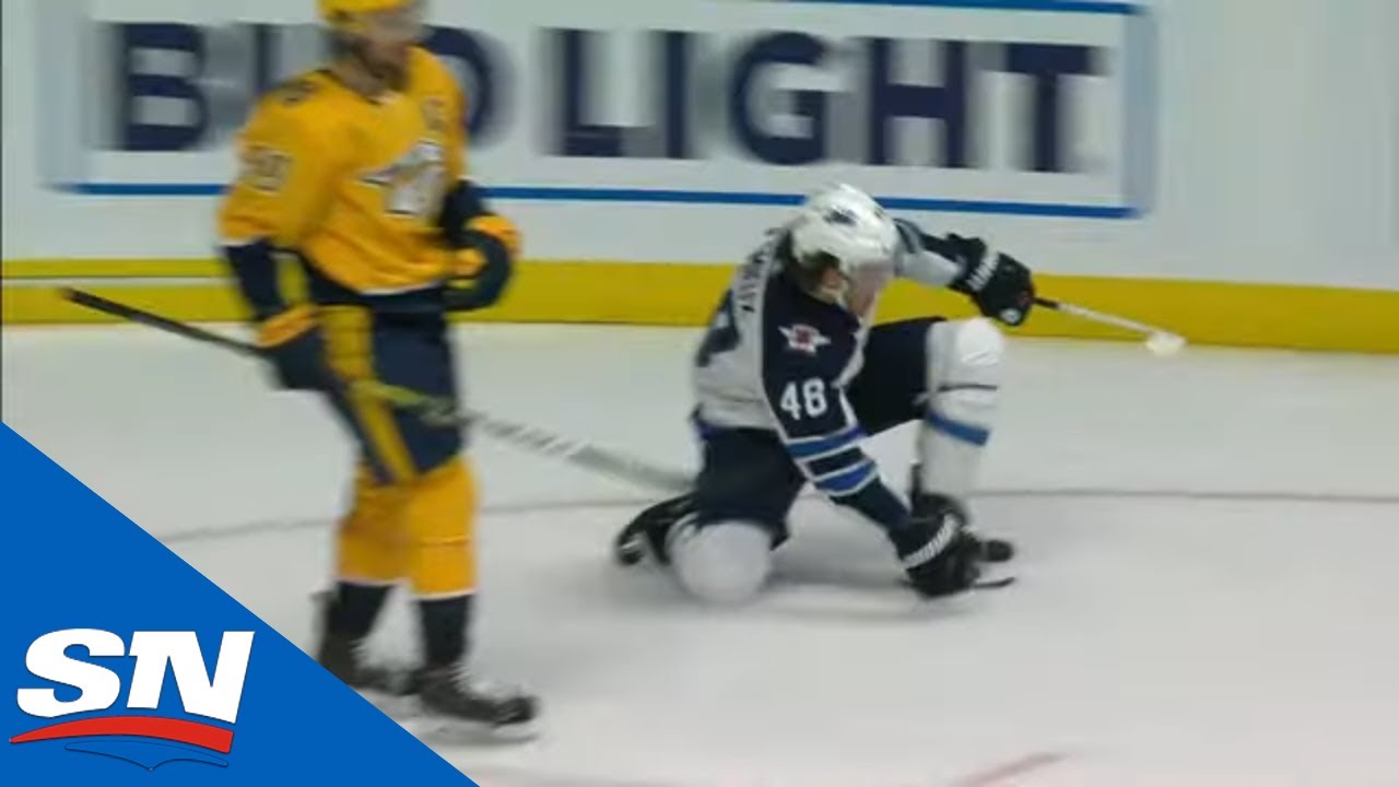 Vidéo:  Le fils de Claude Lemieux...se permet un WRAP-AROUND!!!!