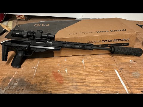 CZ 600 Trail - 300 Blackout - fun new project! #300 #300subs #300blk #coyotes #cz #czech #sub #blk