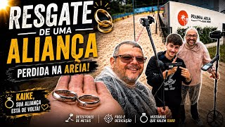 💍 RESGATE DE ALIANÇA NA QUADRA DE AREIA!