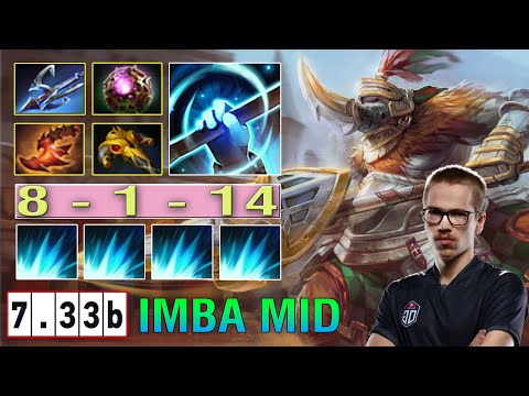 TOPSON 7.33B New Meta - Mid [Magnus] with Harpoon + Octarine Core Build Super Annoying Dota2