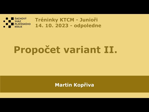 KTCM C 14.10.2023 odpoledne - Propočet variant II