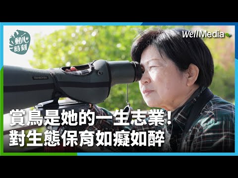 對賞鳥和生態保育如癡如醉！賞鳥是一生志業：看到這種鳥比中樂透更開心！【動心時刻】 專訪賞鳥達人：鄭翠鳳(下集)