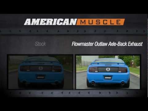 2005-2010 Mustang Flowmaster Outlaw Series Axle-Back (GT, GT500) Review