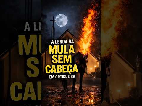 A lenda da mula sem cabeça #ortigueira #mistério #lendasurbanas