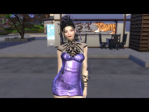 sims4 custom sim download asian girls female Nari Lee by Bonita100 Game Video Preview