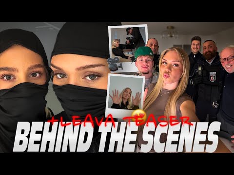 First vlog with Julia😍 (Léava teaser shoot)