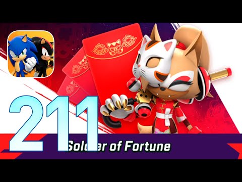 Sonic Forces: Gameplay Walkthrough Part 211 - Soldier of Fortune! (iOS, Android)