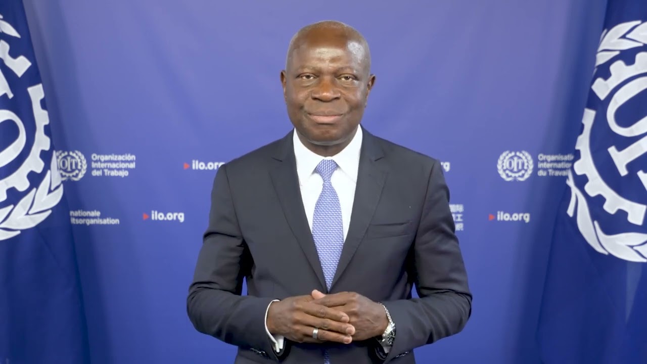 NEC 2022 | Welcoming Remarks from Gilbert F  Houngbo - ILO Director General