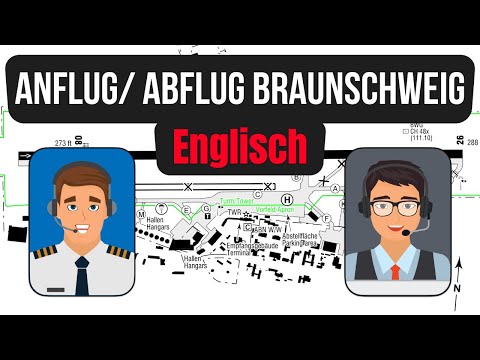 VFR radio: Braunschweig EDVE in English (BZF 1)