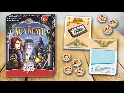 THE ACADEMY - Spielregeln TV (Spielanleitung Deutsch) - AMIGO