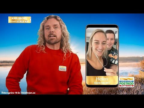 Fina vinnare i Karlsborg får överraskande samtal från Kicken - Postkodlotteriet