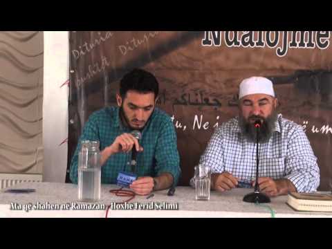Ata që shahen në Ramazan - Hoxhë Ferid Selimi