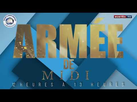 ARMÉE DEMIDI  THÈME LA BATAILLE DE GABAON (JUGES3:6-7) 27/10/2021