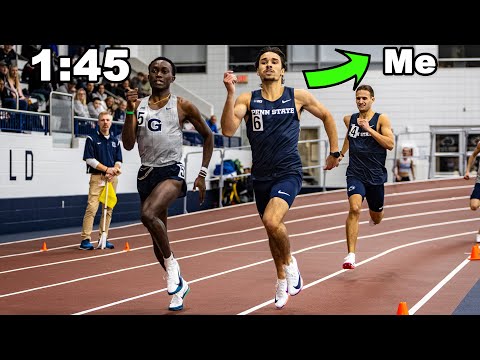 I Tried to Keep Up With a 1:45 800m Runner
