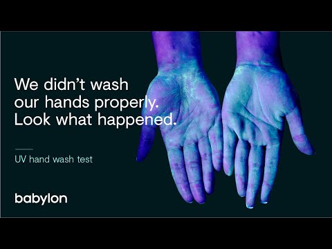 Why and How to Wash Hands Properly [UV Experiment]