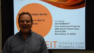 IP Minute, Jon Gibbons, To Publish or Not To Publish a Patent Application
