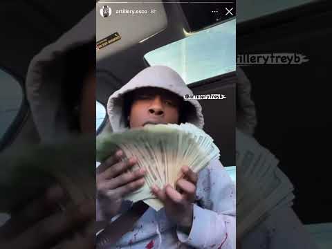 ESCO JAMM SHOW 10,000$ Cash sitting in His New Car 🔥#stlouis