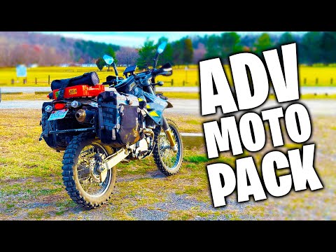 How I Pack It On My DRZ400 Motorcycle Adventures! | My Motorcycle Adventure Gear List 2023