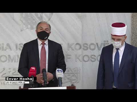 Myftiu Naim ef. Tërnava, ka pritur sot në takim UD- kryetarin e PDK-së, z.Enver Hoxhaj