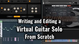 Video thumbnail for Recording and Editing a Virtual Guitar Solo From Scratch Using Shreddage 3 Hydra by Impact Soundworks LLC