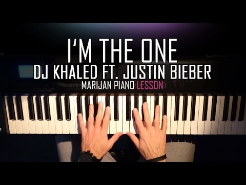 How To Play: DJ Khaled ft. Justin Bieber - I'm The One | Piano Tutorial Lesson