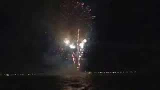 preview picture of video 'Fire works. Perth Amboy, NJ. July 4th 2014. Fireworks city of Perth Amboy.'