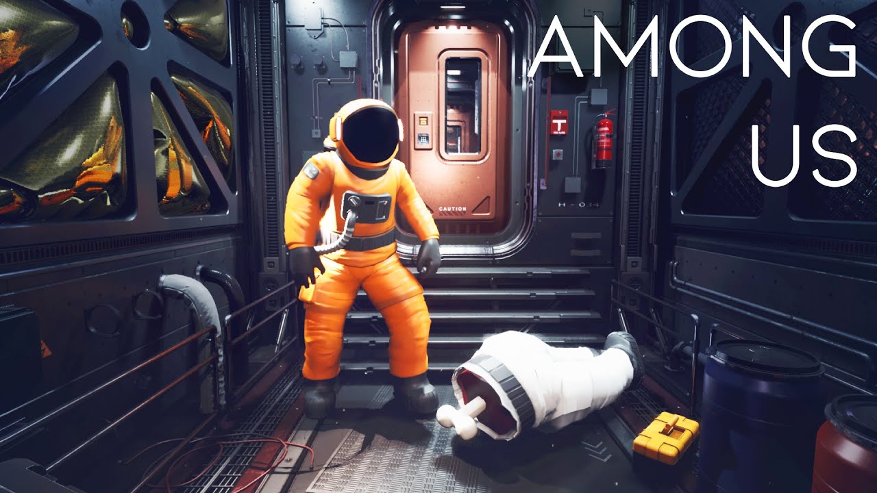 among_us - 遊戲製作者在Fat Dino使用Unreal Engine 製作了3D 線上版本的Among Us Maxresdefault