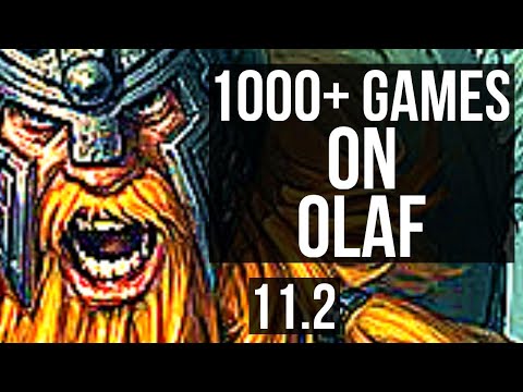 OLAF vs FIORA (TOP) | 5/0/4, 2.3M mastery, 1000+ games | KR Diamond | v11.2
