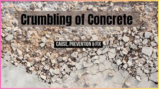 How to Fix Concrete Crumbling