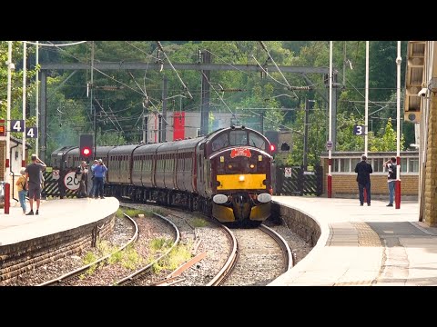 37676 + 37516 at  Shipley on 04/09/2022 with  The Ribble Ranger