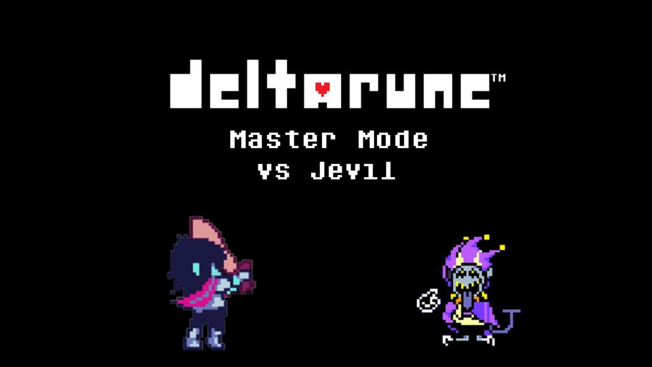 【Deltarune - Master Mode Mod】 ジェビル戦 撃破