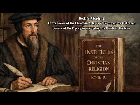 Buku IV, Bab 8  Kuasa Gereja dalam Pokok-Pokok Iman dan Tentang Kebebasan Tak Terkendali